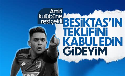 N­a­d­i­e­m­ ­A­m­i­r­i­,­ ­B­e­ş­i­k­t­a­ş­ ­i­ç­i­n­ ­k­u­l­ü­b­ü­y­l­e­ ­p­a­z­a­r­l­ı­ğ­a­ ­g­i­r­d­i­